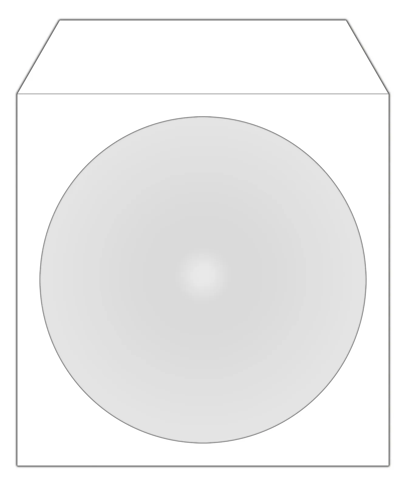 MEDIARANGE Retailpack 50 CD Paperbag with Flagwindow, Ansicht 2
