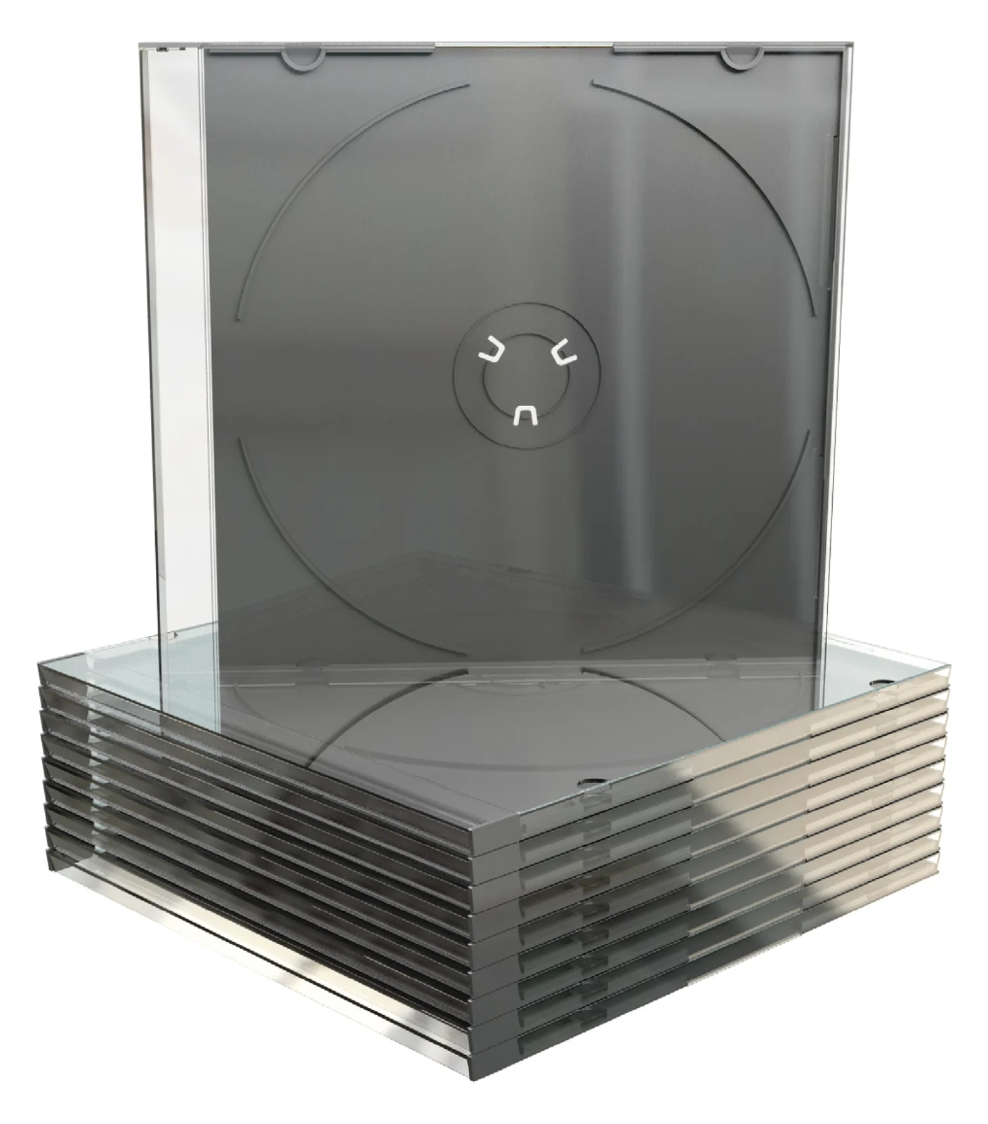 MEDIARANGE Retail-Pack CD-Slimcases single - Slim Jewel Case für Speicher-CD - Kapazität: 1 CD/DVD - (Packung mit 10), Ansicht 2