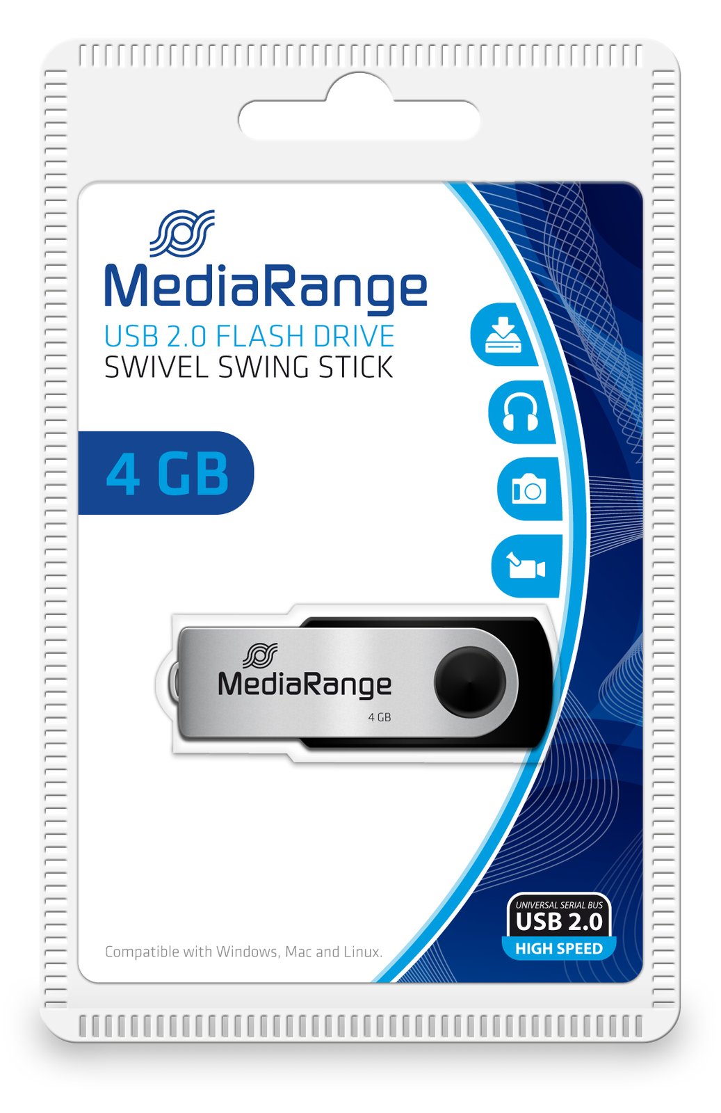 MEDIARANGE USB Flexi-Drive - USB-Flash-Laufwerk
