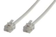 MicroConnect Modular Straight - Telefonkabel - RJ-11 (6-polig) von LumaTech