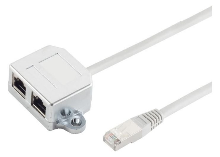 MicroConnect MPK418 RJ45 RJ45 Schwarz Kabelschnittstellen-/adapter