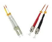MicroConnect Netzwerkkabel - LC/PC Multimode (M) - 2 m orange ST, Ansicht 3