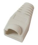 MicroConnect Netzwerkkabel-Knickschutz - weiß (Packung mit 50)