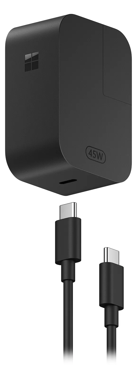 Microsoft Surface 45W Power Supply - USB-C Netzteil - Wechselstrom 100-240 V - 45 Watt - Deutschland, EMEA - Schwarz, Ansicht 4