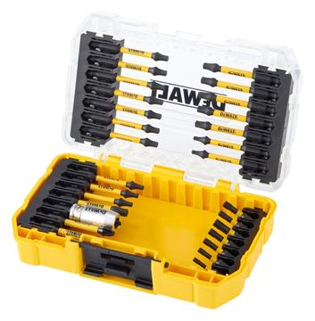 DeWalt DT70734T Extreme FlexTORQ Bitset/Steckschlüsselsatz inkl. Werkzeugbox, 29-tlg. von LumaTech