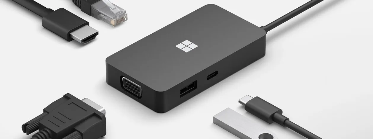 Microsoft USB-C Travel Hub - Dockingstation - USB-C, Ansicht 2