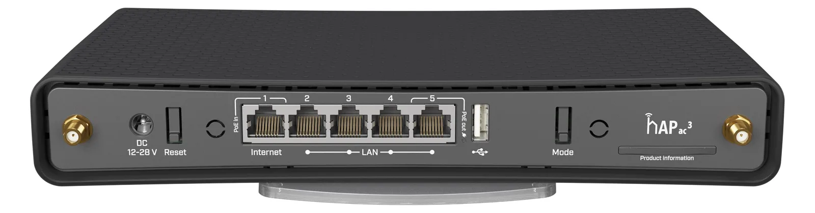 MikroTik hAP ac³ - Wireless Router 5-Port-Switch, Ansicht 3