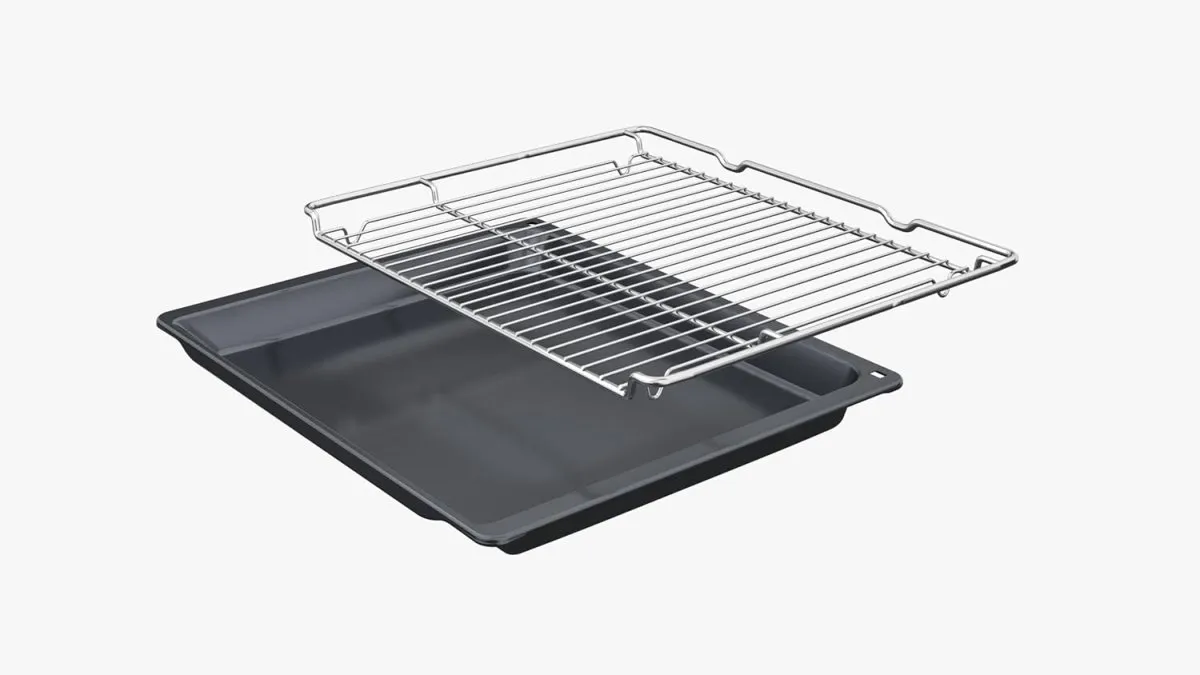 Siemens HB571ABS3 iQ300 Einbau-Backofen, 60 x 60 cm, LED-Touchbedienung, cookControl10, 3D-Heißluft, Umluftgrill, Schnellaufheizung, Pyrolyse, activeClean, Kindersicherung, Edelstahl — Bild 4