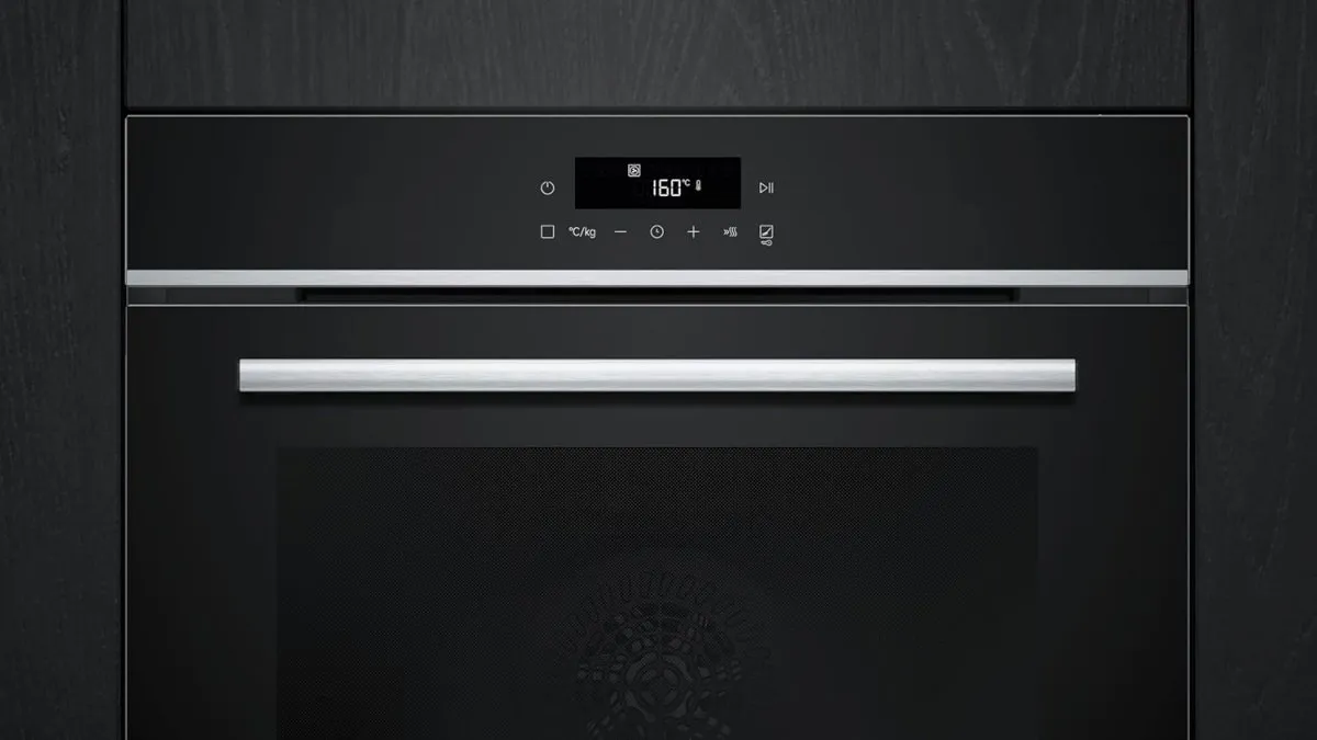 Siemens HB571ABS3 iQ300 Einbau-Backofen, 60 x 60 cm, LED-Touchbedienung, cookControl10, 3D-Heißluft, Umluftgrill, Schnellaufheizung, Pyrolyse, activeClean, Kindersicherung, Edelstahl — Bild 5