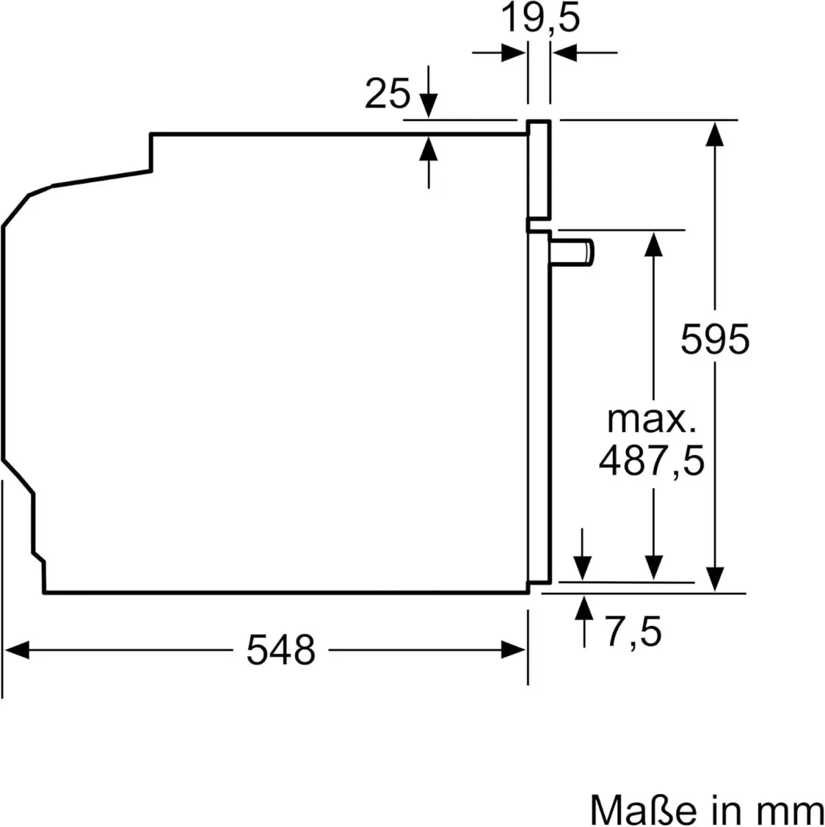Siemens HB571ABS3 iQ300 Einbau-Backofen, 60 x 60 cm, LED-Touchbedienung, cookControl10, 3D-Heißluft, Umluftgrill, Schnellaufheizung, Pyrolyse, activeClean, Kindersicherung, Edelstahl — Bild 10