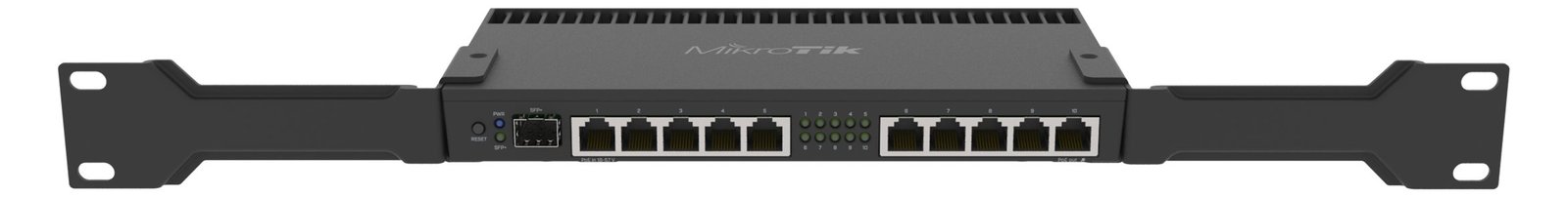 MikroTik RB4011iGS+RM - Router - 10 GigE
