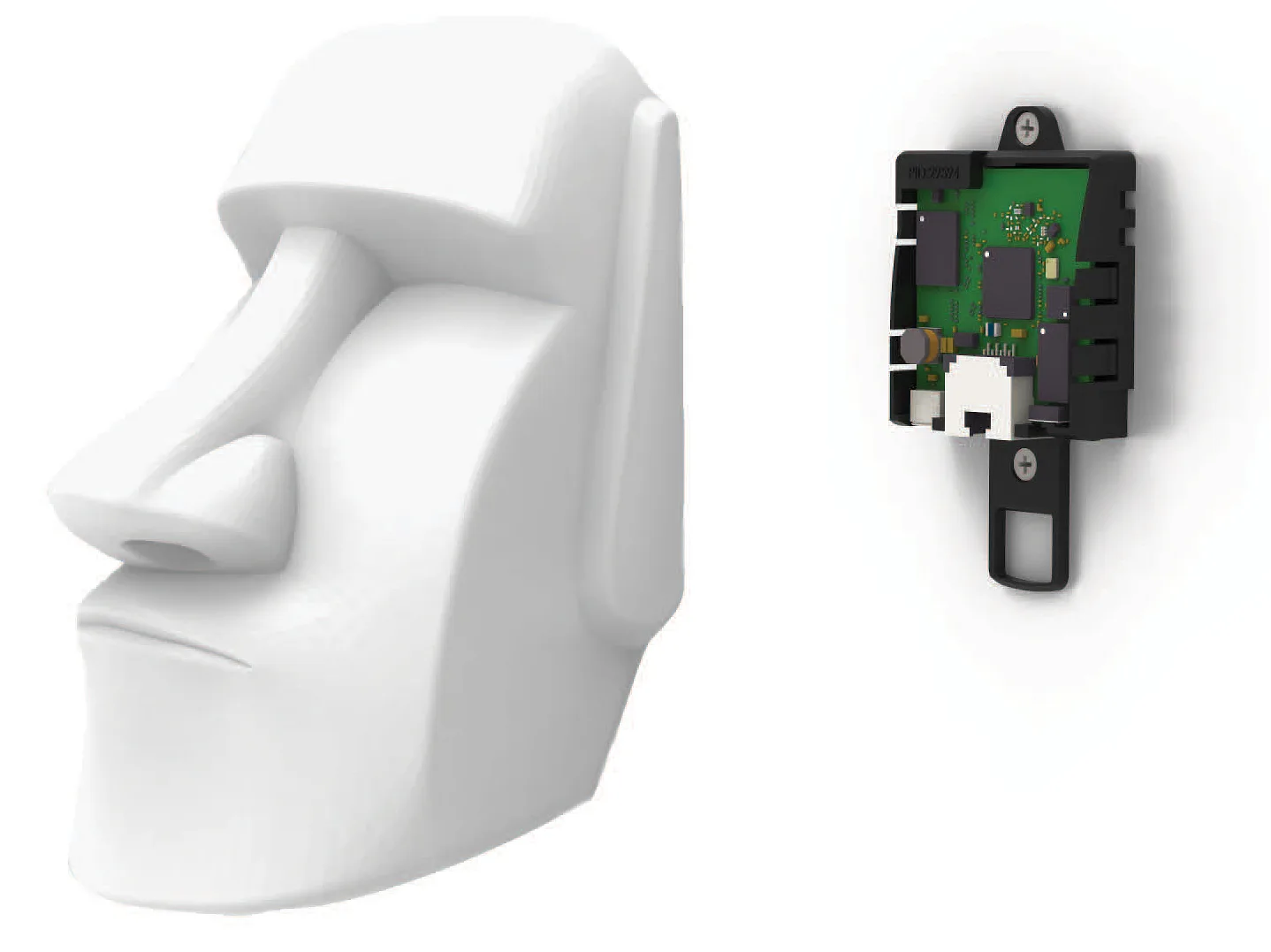 MikroTik RouterBOARD cAP lite - Accesspoint - Wi-Fi, Ansicht 3