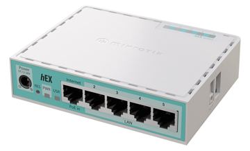 MikroTik RouterBOARD E50UG hEX 5x Gigabit USB micro SD - Router von LumaTech