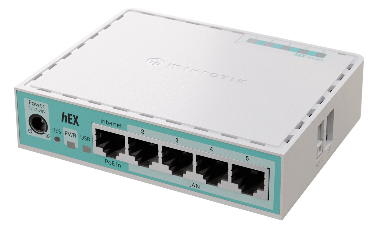 MikroTik RouterBOARD E50UG hEX 5x Gigabit USB micro SD - Router