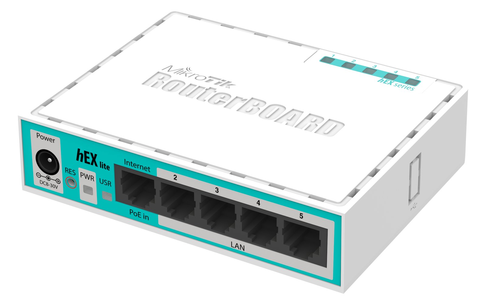 MikroTik RouterBOARD hEX lite RB750r2 - Router