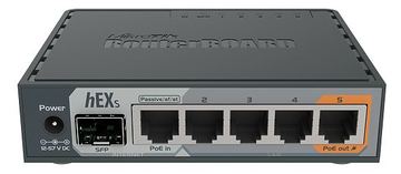 MikroTik RouterBOARD hEX S - Router - 4-Port-Switch von LumaTech
