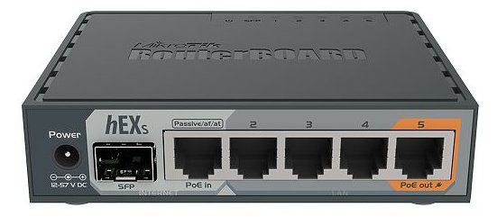 MikroTik RouterBOARD hEX S - Router - 4-Port-Switch