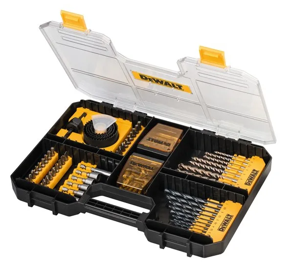 DeWalt DT71569 Bohrer-/Bits-/Steckschlüssel-Zubehörset inkl. Koffer, 100-tlg., Ansicht 2