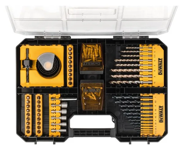 DeWalt DT71569 Bohrer-/Bits-/Steckschlüssel-Zubehörset inkl. Koffer, 100-tlg., Ansicht 4