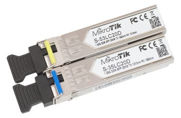 MikroTik S-3553LC20D - Kit - SFP (Mini-GBIC)-Transceiver-Modul von LumaTech