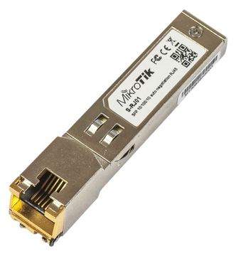 MikroTik S-RJ01 - SFP (Mini-GBIC)-Transceiver-Modul - 1GbE - 10Base-T, 100Base-TX, 1000Base-T - SFP (mini-GBIC) von LumaTech