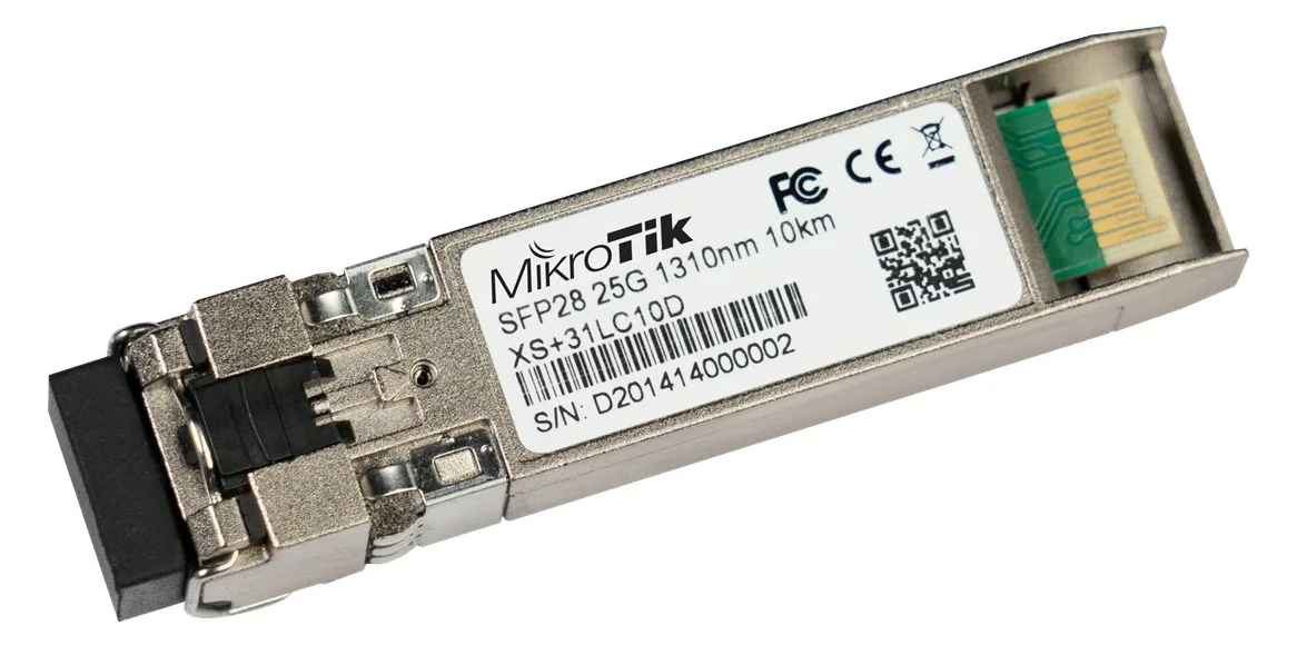 MikroTik XS+31LC10D - SFP28 Empfängermodul - SFP+/SFP28 / LC/UPC Einzelmodus, Ansicht 2