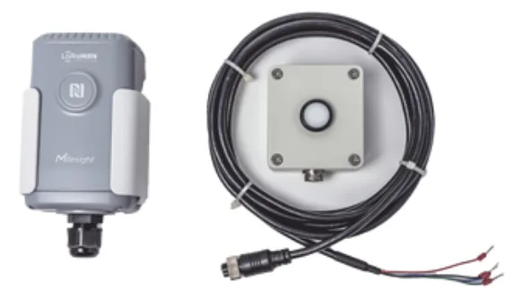 Milesight IoT CO2 Sensor EM500-CO2-868M LoRaWAN Temp. Humiditiy hPa IP - Transceiver, Ansicht 3