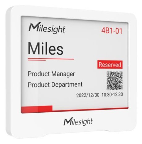 Milesight IoT LoRaWAN E-ink Display DS3604