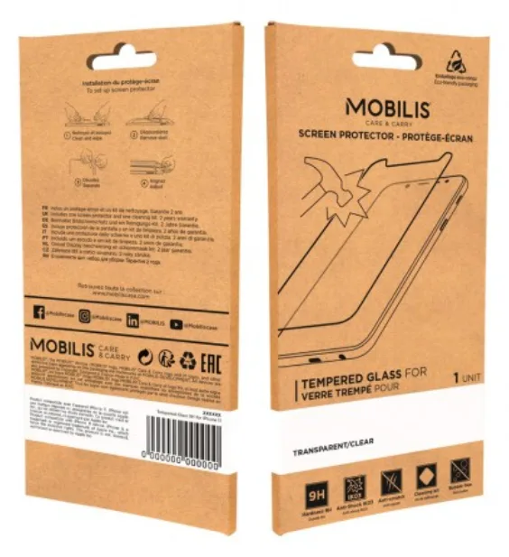 Mobilis Bildschirmschutz für Handy - 2.5D - Glas - Samsung Galaxy, Ansicht 2