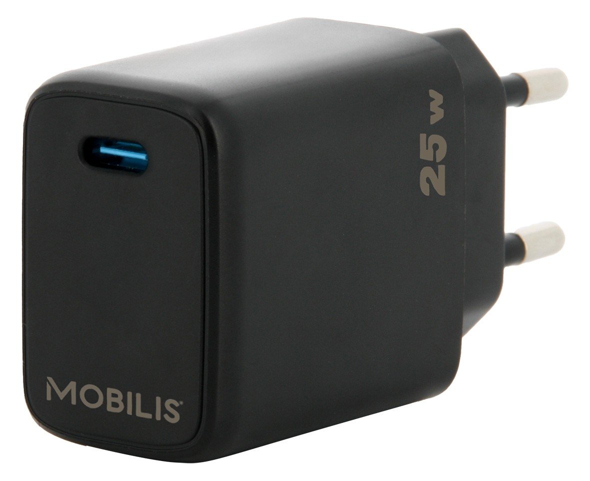Mobilis Netzteil - schnell - 25 Watt - PD (24 pin USB-C)