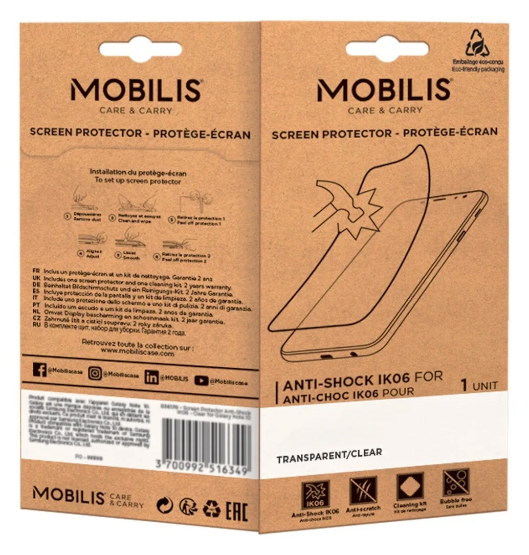 Mobilis screen protector anti-Shock, Ansicht 2