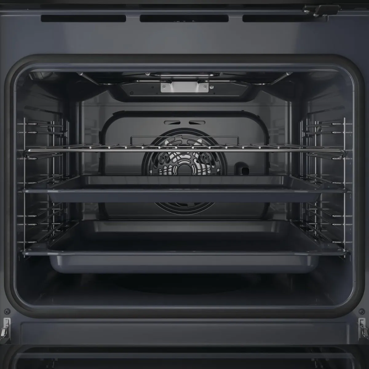 Privileg PBA285HR0K Einbaubackofen, A plus, 71 Liter, Hydrolyse-Reinigungsfunktion, Heißluftbackofen mit 11 Funktionen, Turn und Go, Black Glass — Bild 4