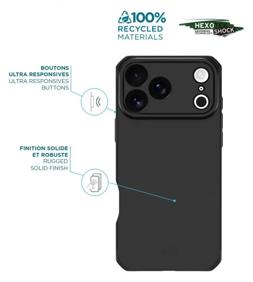 Mobilis SPECTRUM_R Case f. iPhone 17 Pro Soft bag, Ansicht 4