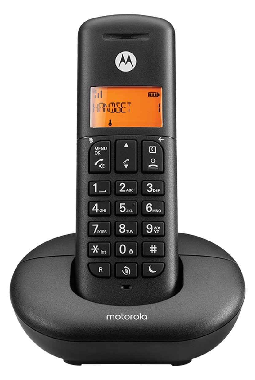 Motorola Solutions Motorola E201 - DECT-Telefon - Kabelloses Mobilteil - Freisprecheinrichtung