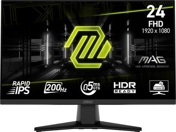 MSI MAG 242F Flat Gaming TFT 24 FHD IPS 200Hz 0.5ms HDMI DP von LumaTech