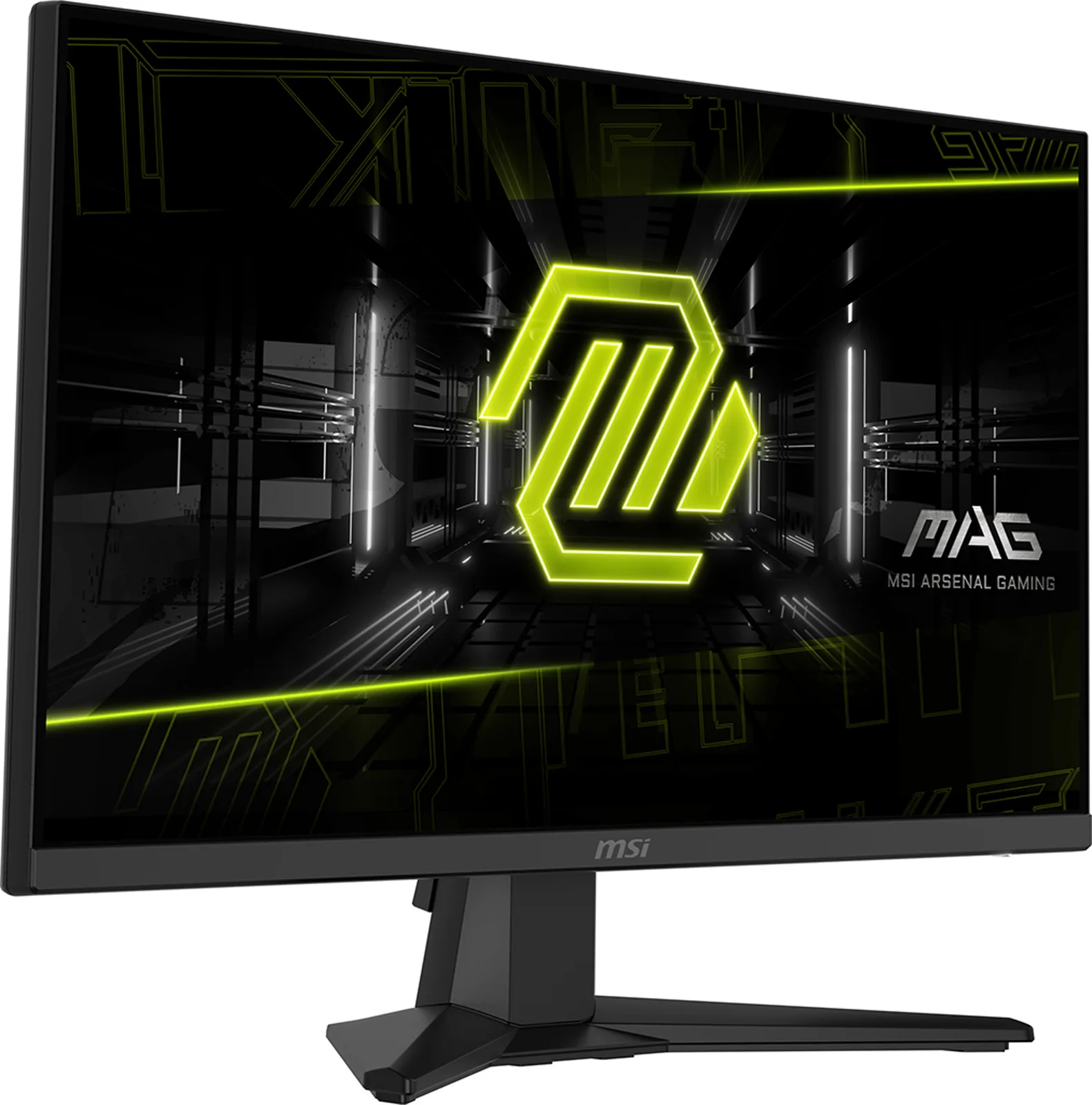 MSI MAG 242F Flat Gaming TFT 24 FHD IPS 200Hz 0.5ms HDMI DP, Ansicht 2