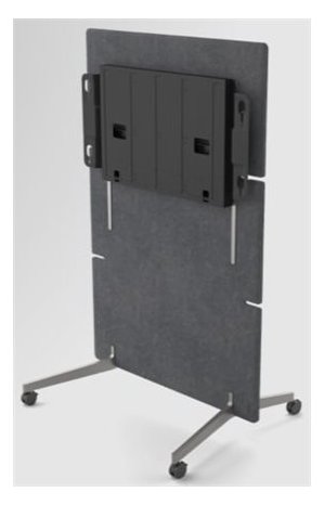 Neat Adaptive stand - Wagen - für Videokonferenzsystem - Bildschirmgröße: 165.1 cm (65)