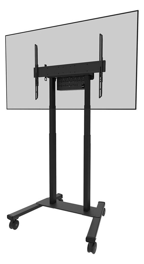 Neomounts by Newstar FL55-875BL1 - Wagen - motorisiert - für LCD-Display - verriegelbar - Stahl - Schwarz