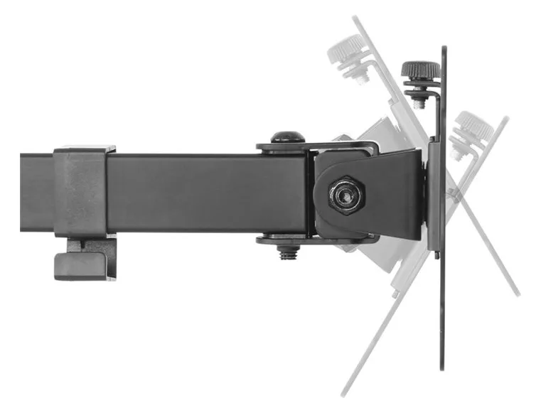 Neomounts by Newstar FPMA-D550DD - Aufstellung - full-motion - für 2 LCD-Displays - Schwarz, Ansicht 4