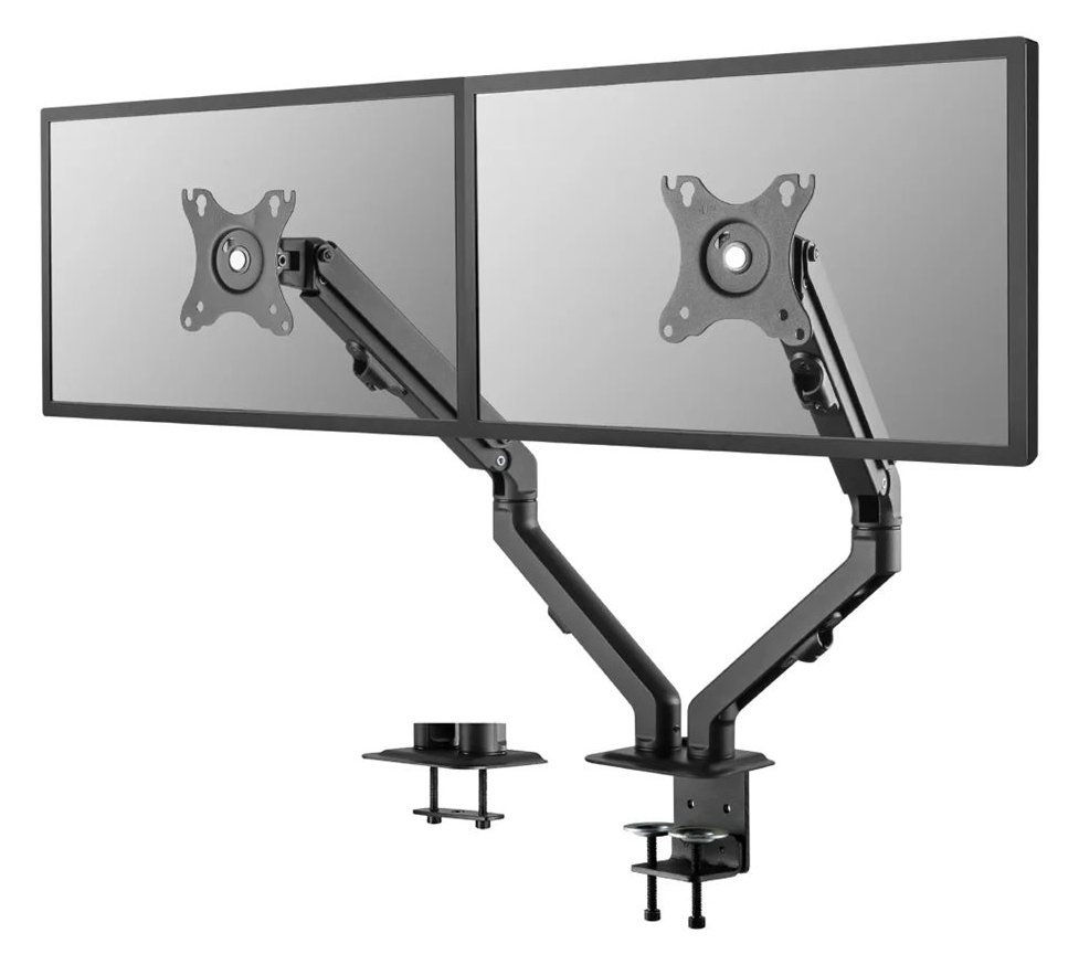 Neomounts by Newstar FPMA-D650D - Befestigungskit - full-motion - für 2 LCD-Displays - Stahl - Schwarz