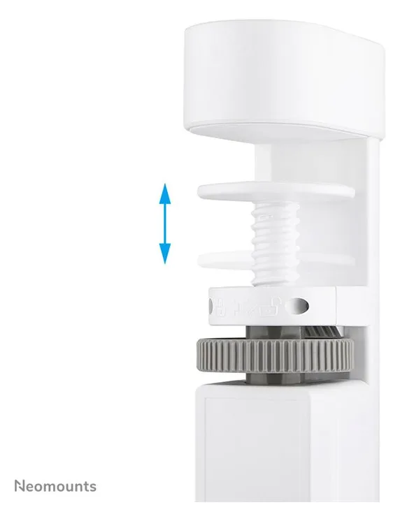 Neomounts Steckdosenleiste - USB-C + USB-A - 230 V - 3680 Watt - Ausgang: 3 (2 x 24-poliger USB-C (PD) - Weiß, Ansicht 4