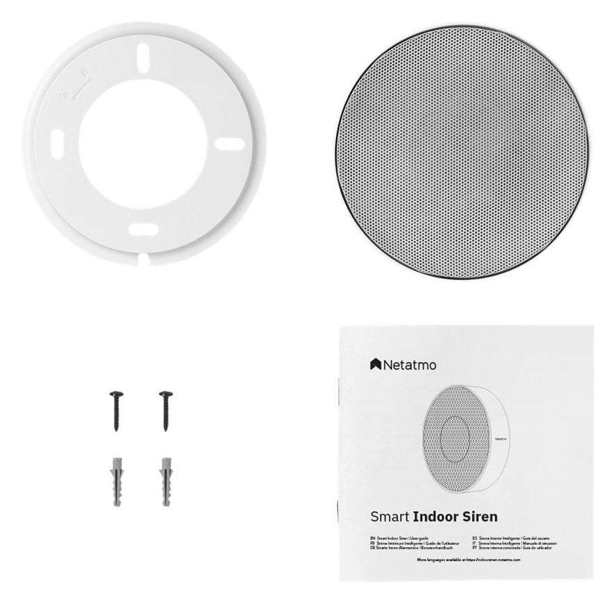Netatmo Smart Indoor - Sirene - kabellos - Bluetooth