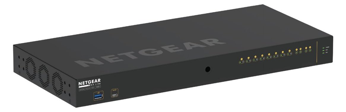 Netgear AV Line M4250-10G2XF-PoE+ - Switch - L3 - managed - 10 x 10/100/1000 (8 PoE+)