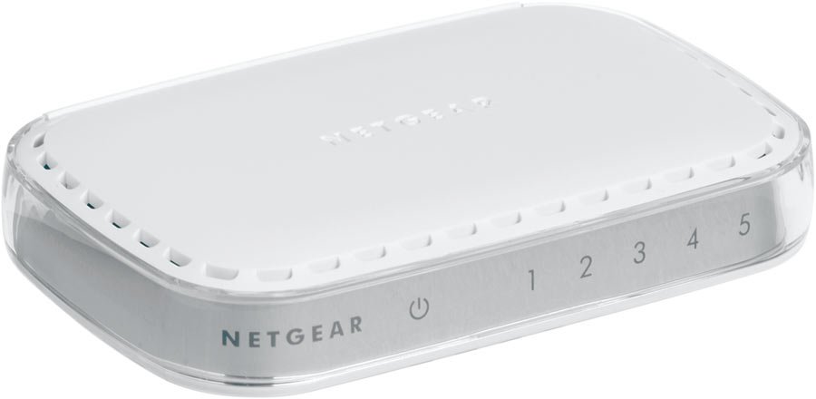 Netgear GS605v4 - Switch - unmanaged - 5 x 10/100/1000