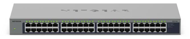 Netgear GS748 - Switch - unmanaged - 48 x 10/100/1000, Ansicht 2