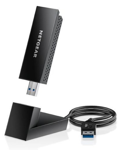 Netgear Nighthawk AXE3000 - Kabellos - USB - WLAN - Wi-Fi 6E (802.11ax) - 1200 Mbit/s - Schwarz von LumaTech
