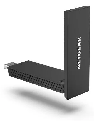 Netgear Nighthawk AXE3000 - Kabellos - USB - WLAN - Wi-Fi 6E (802.11ax) - 1200 Mbit/s - Schwarz, Ansicht 2