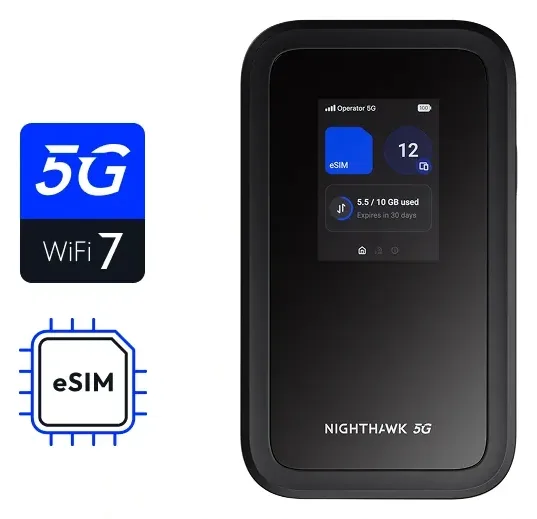 Netgear Nighthawk M7 5G Mobile Hotspot - Router - WLAN, Ansicht 2