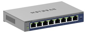 Netgear Plus GS108Ev4 - Switch - unmanaged - Desktop von LumaTech