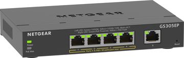 Netgear Plus GS305EP - Switch - Smart - 5 x 10/100/1000 (4 PoE+) von LumaTech